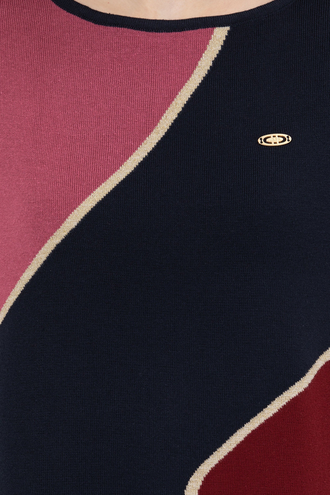 Dark Blue Knitting Jumper