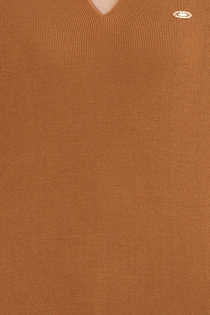 Brown Knitting Jumper U.S. Polo Assn.