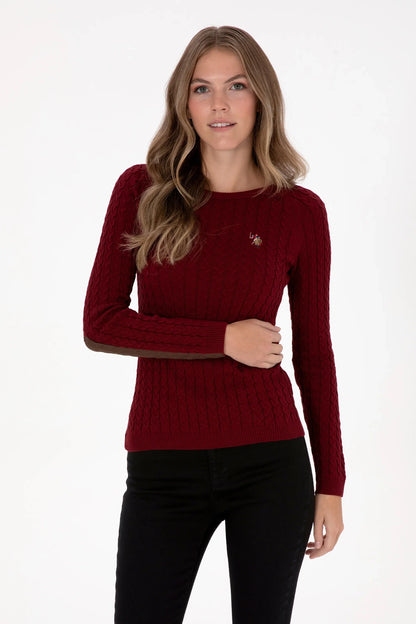 U.S. Polo Assn._Bordeaux_Bordeaux Knitting Jumper_G082SZ0TK0 2226135_VR014_03