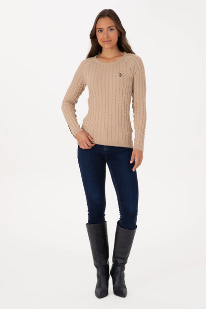 U.S. Polo Assn._Sand Melange_Sand Melange Pullover_G082SZ0TK0 2226135_VR123_04