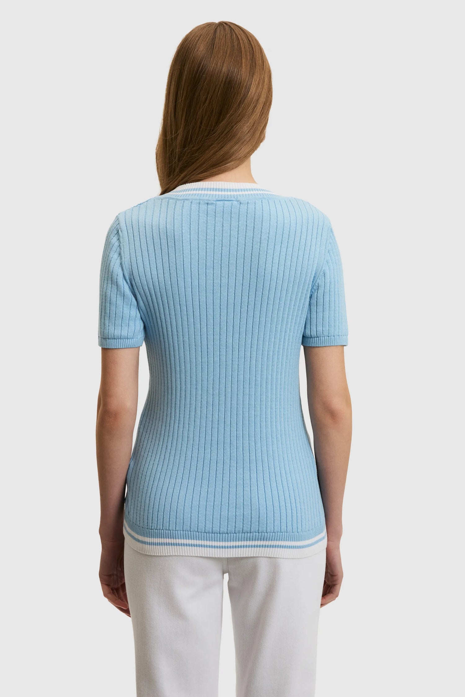 U.S. Polo Assn. Light Blue Women Light Blue Knitting Jumper SKU: G082SZ0TK0 PU-8843_VR003 Image 05