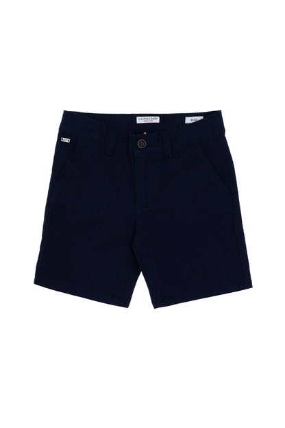 U.S. Polo Assn. Navy Boys Navy Woven Bermuda Capri SKU: G083GL0310 2108962_VR033 Image 01