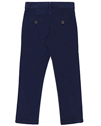 Dark Blue Chinos - BEVAVA