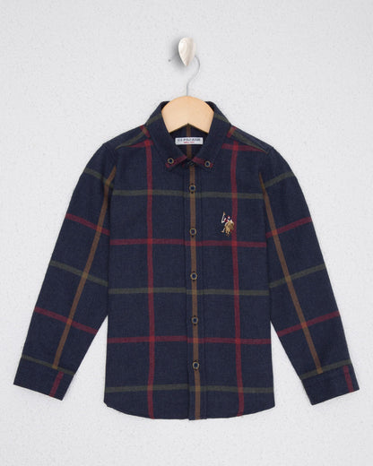 Dark Blue Shirt Long Sleeve U.S. Polo Assn.