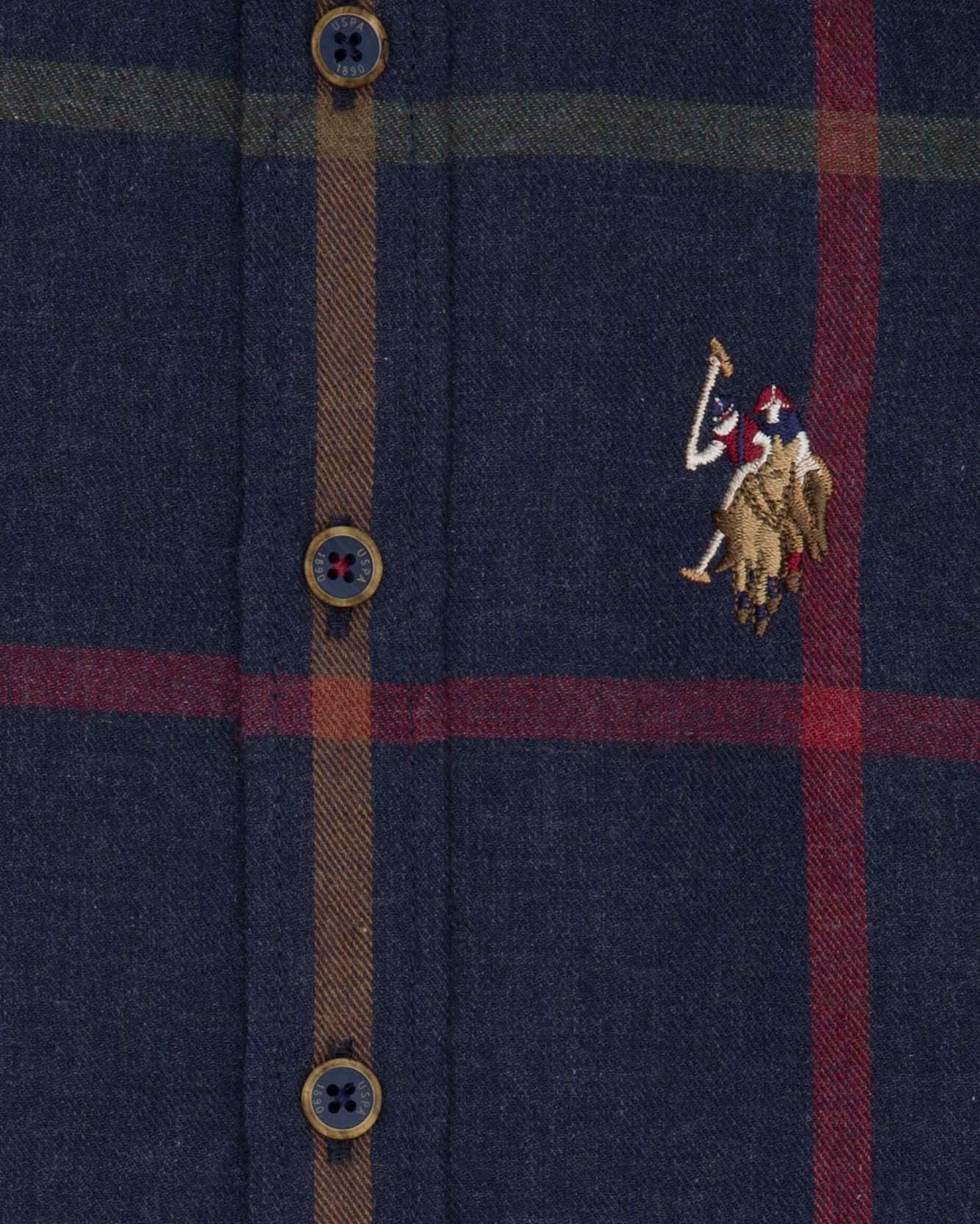 Dark Blue Shirt Long Sleeve U.S. Polo Assn.