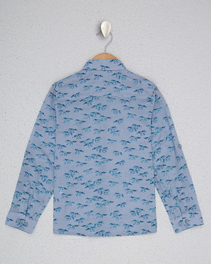 Light Blue Shirt Long Sleeve U.S. Polo Assn.