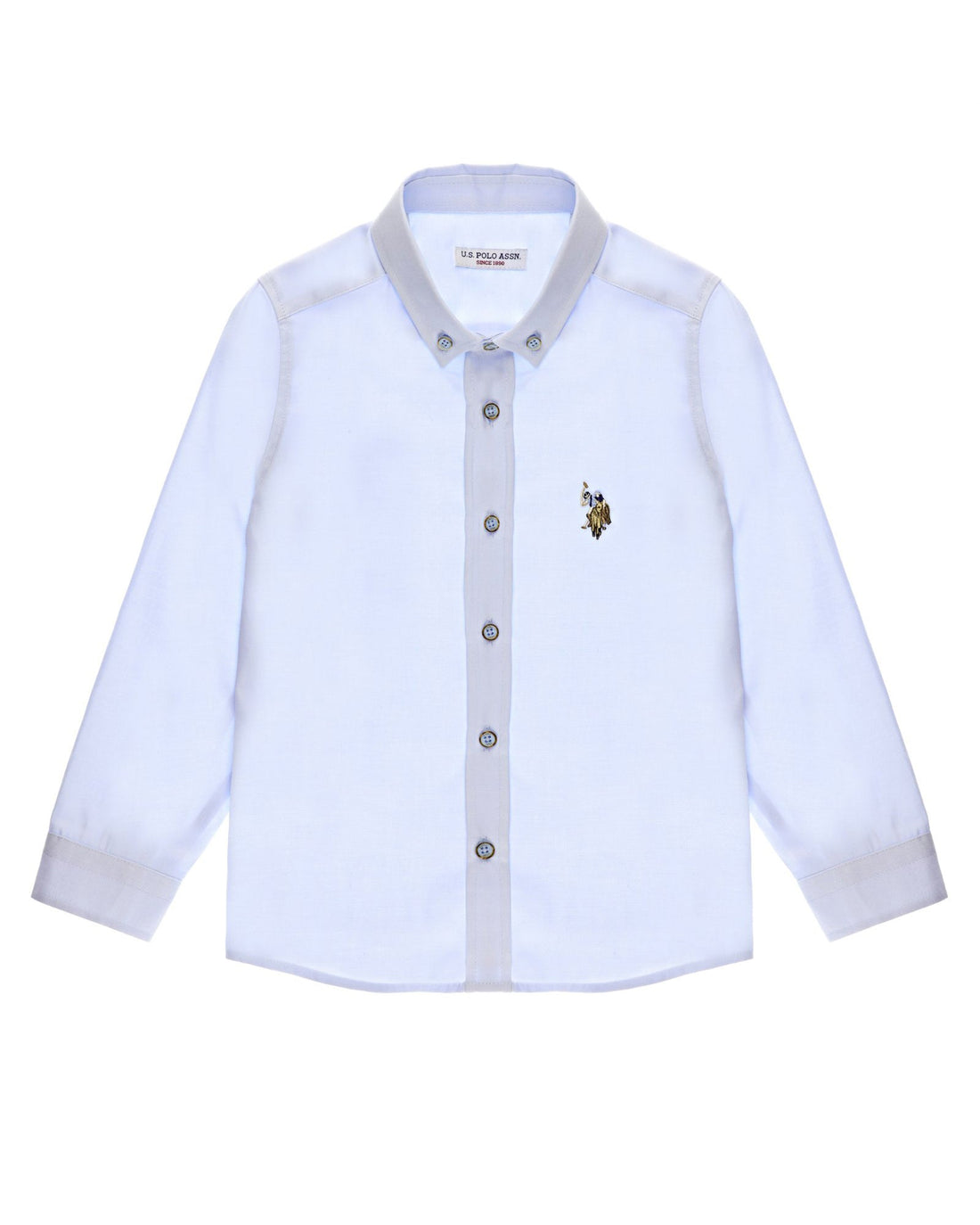 Light Blue Shirt Long Sleeve U.S. Polo Assn.