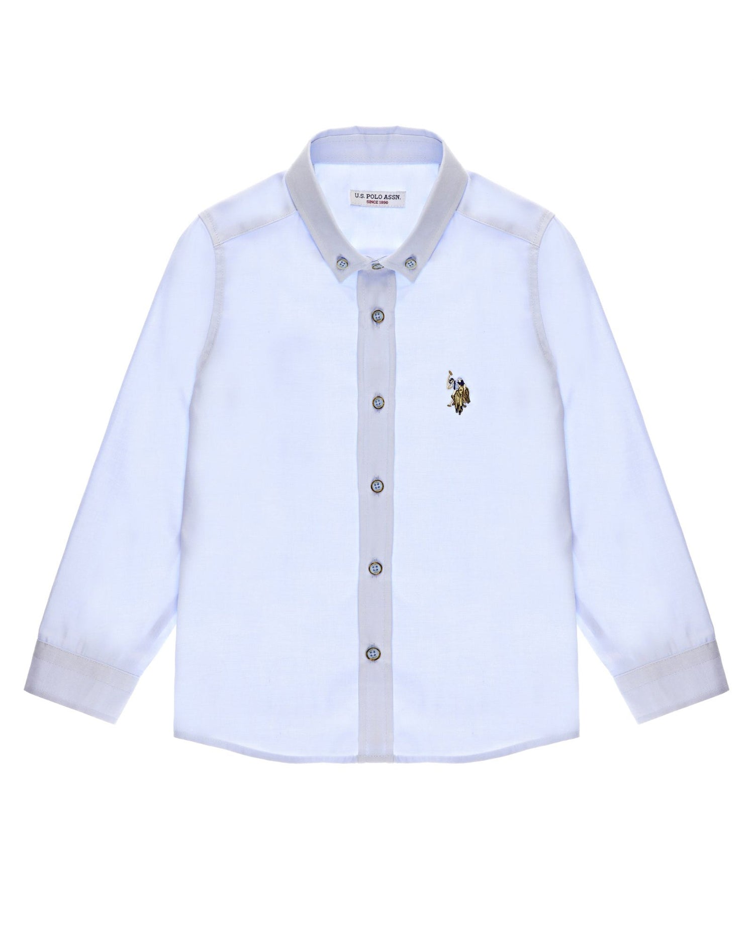 Light Blue Shirt Long Sleeve U.S. Polo Assn.