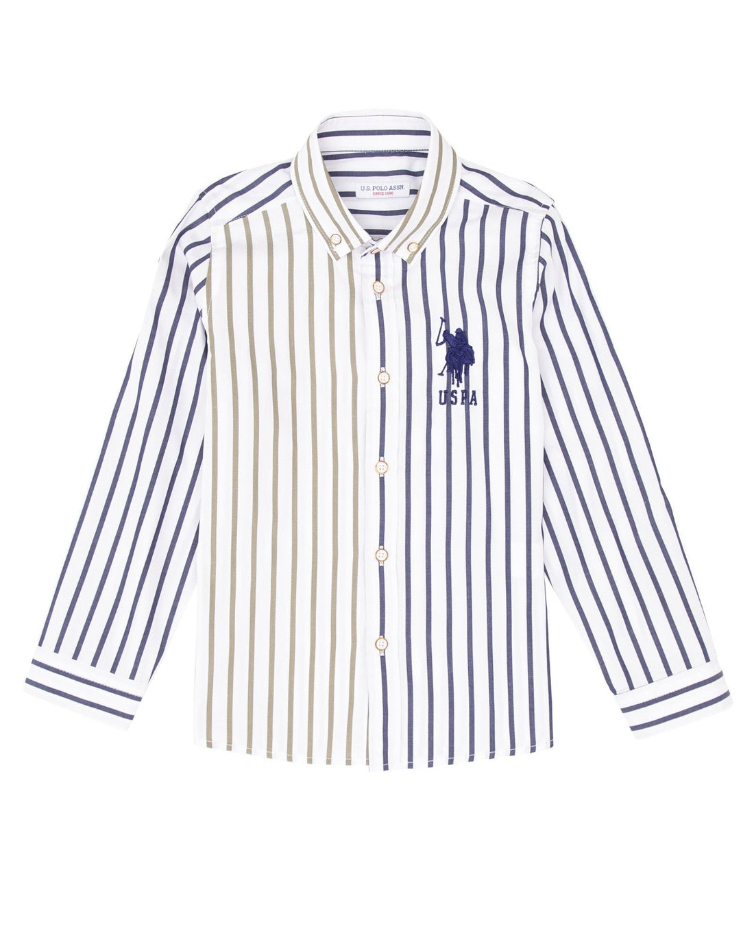 Kaki Shirt Long Sleeve U.S. Polo Assn.