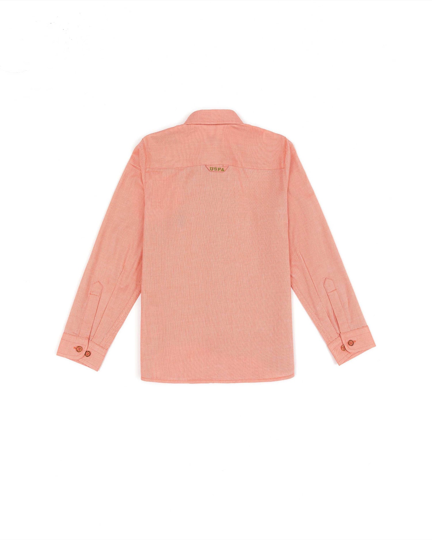 Orange Shirt Long Sleeve U.S. Polo Assn.