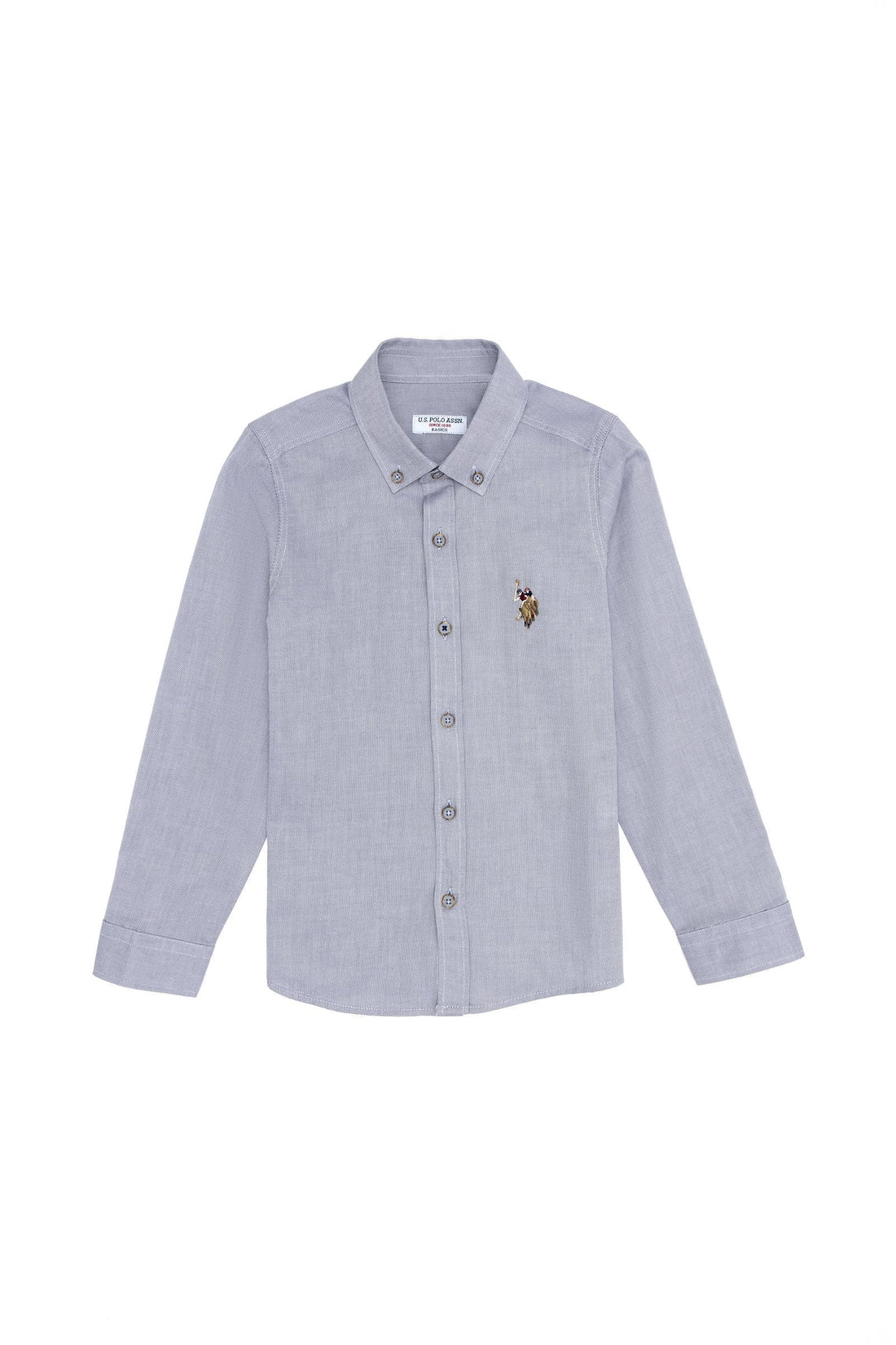 Dark Grey Shirt Long Sleeve U.S. Polo Assn.