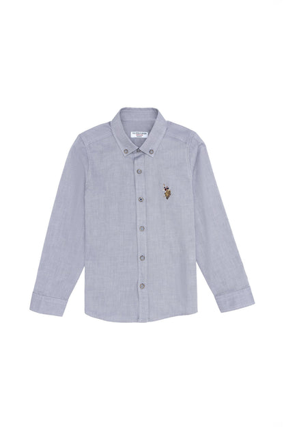 Dark Grey Shirt Long Sleeve U.S. Polo Assn.