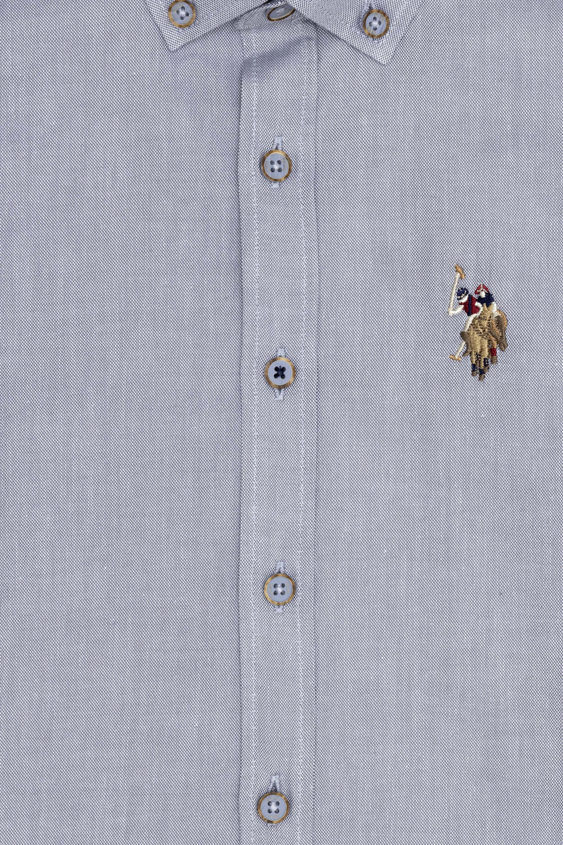 Dark Grey Shirt Long Sleeve U.S. Polo Assn.