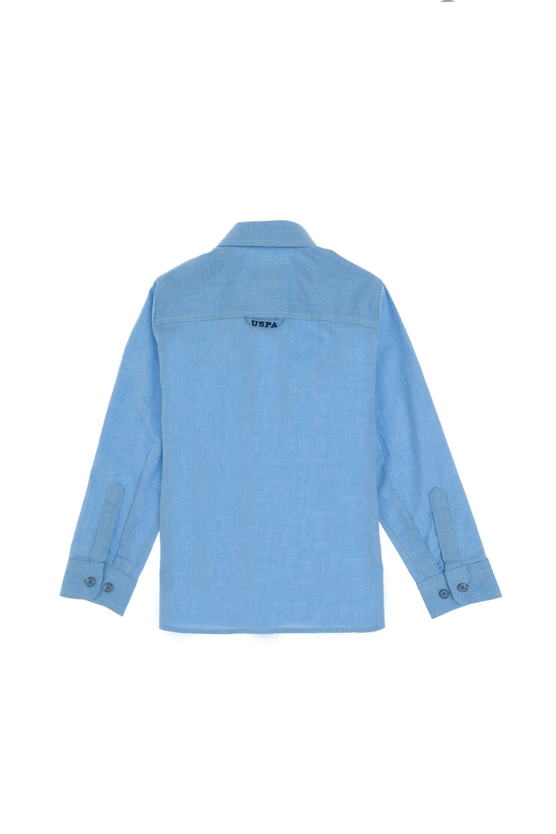 U.S. Polo Assn. Turquoise Boys Turquoise Long Sleeve Shirt SKU: G083SZ0040 2084425_VR093 Image 02