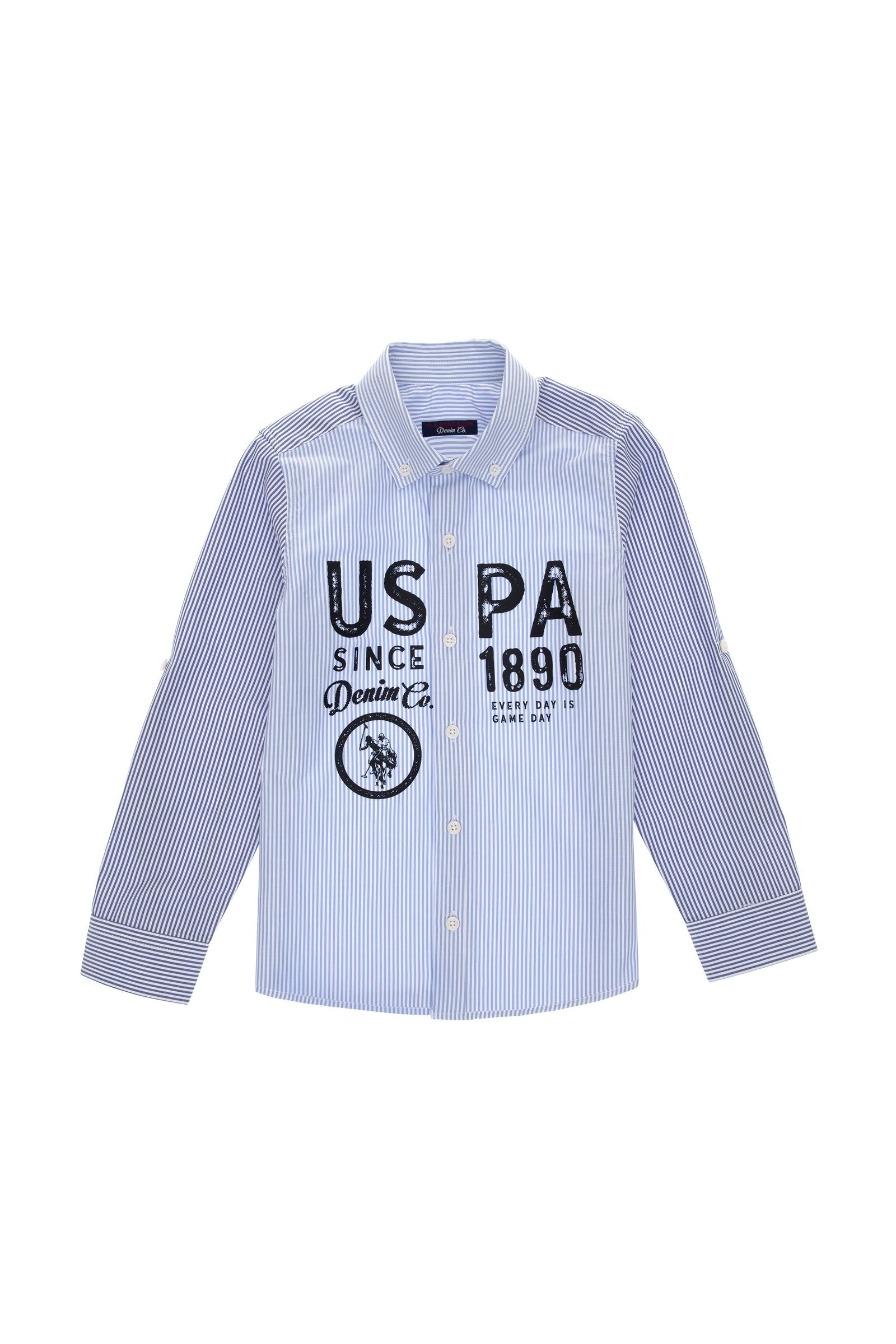 U.S. Polo Assn._Navy_Shirt Long Sleeve_G083SZ0040 2107912_VR033_01