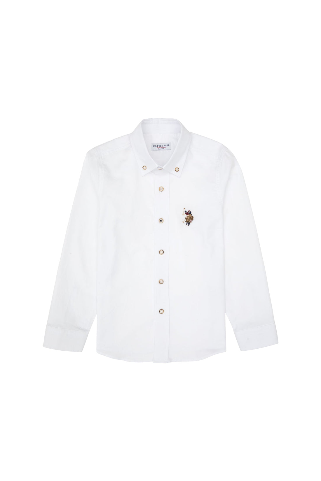 U.S. Polo Assn._White_White Shirt Long Sleeve_G083SZ0040 2225813_VR013_02