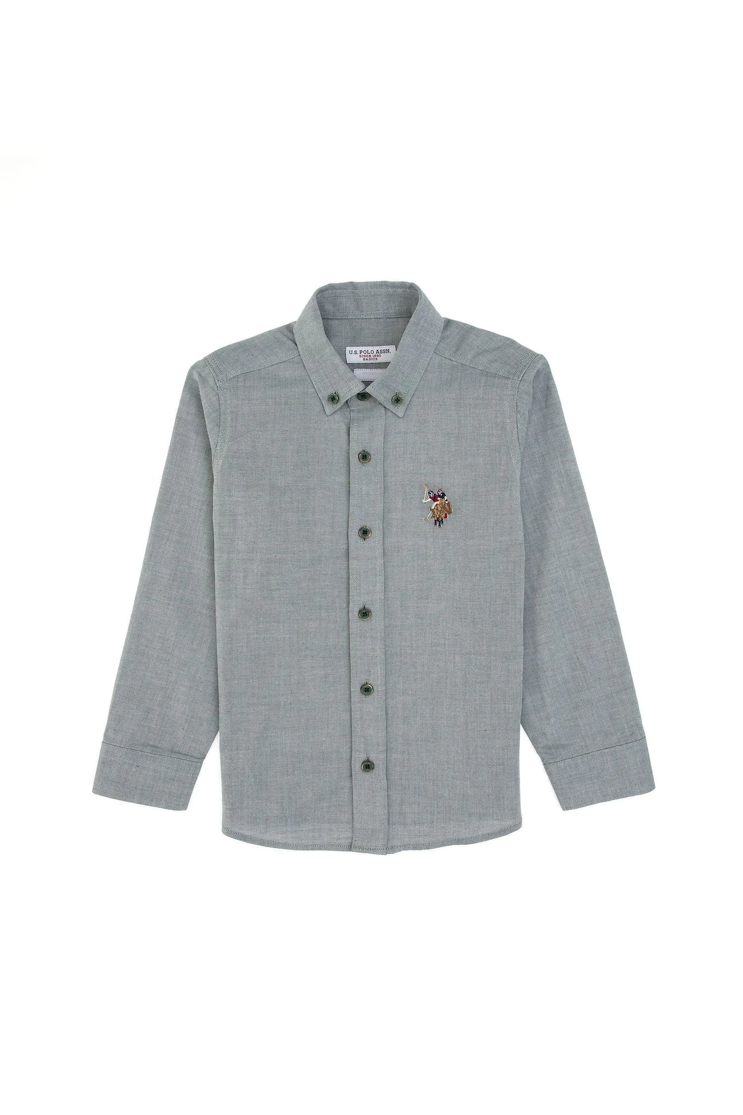 U.S. Polo Assn._Dark Green_Dark Green Shirt_G083SZ0040 2225813_VR079_01