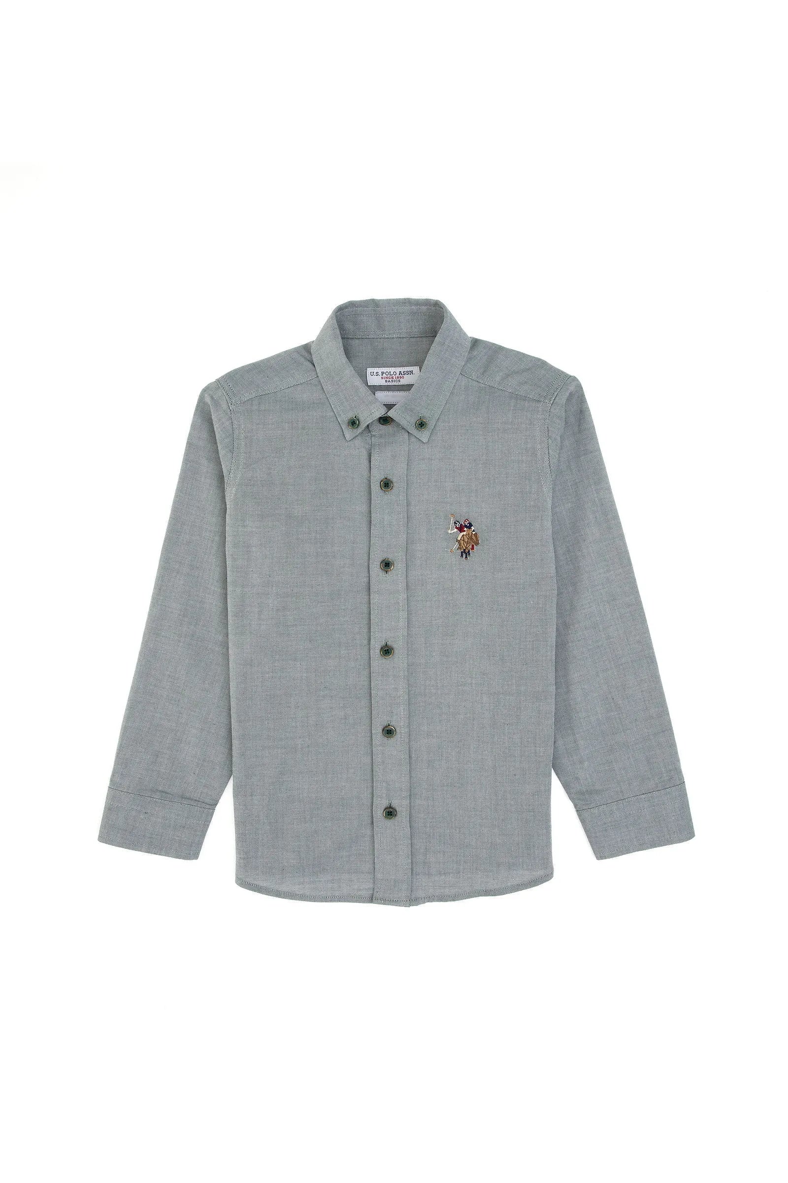 U.S. Polo Assn._Dark Green_Dark Green Shirt_G083SZ0040 2225813_VR079_01