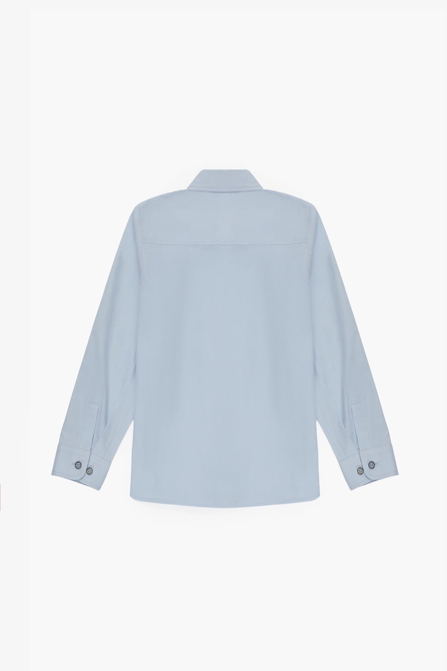 U.S. Polo Assn. Light Blue Boys Light Blue Shirt Long Sleeve SKU: G083SZ0040 PU-8792_VR003 Image 02