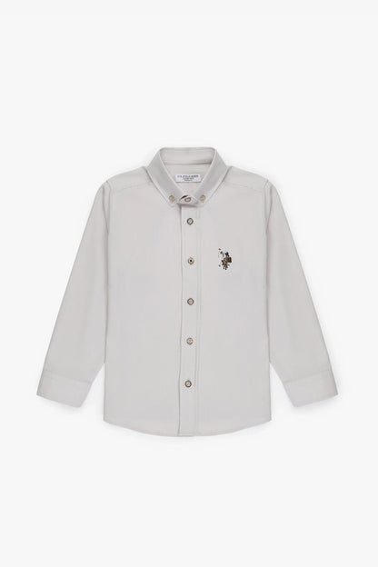 U.S. Polo Assn. Stone Boys Stone Shirt Long Sleeve SKU: G083SZ0040 PU-8792_VR049 Image 01