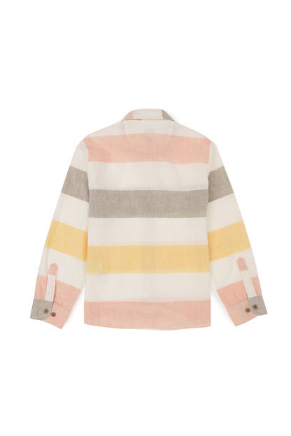 Colorful Striped Button Down Shirt_G083SZ0040 1839378_VR027_03