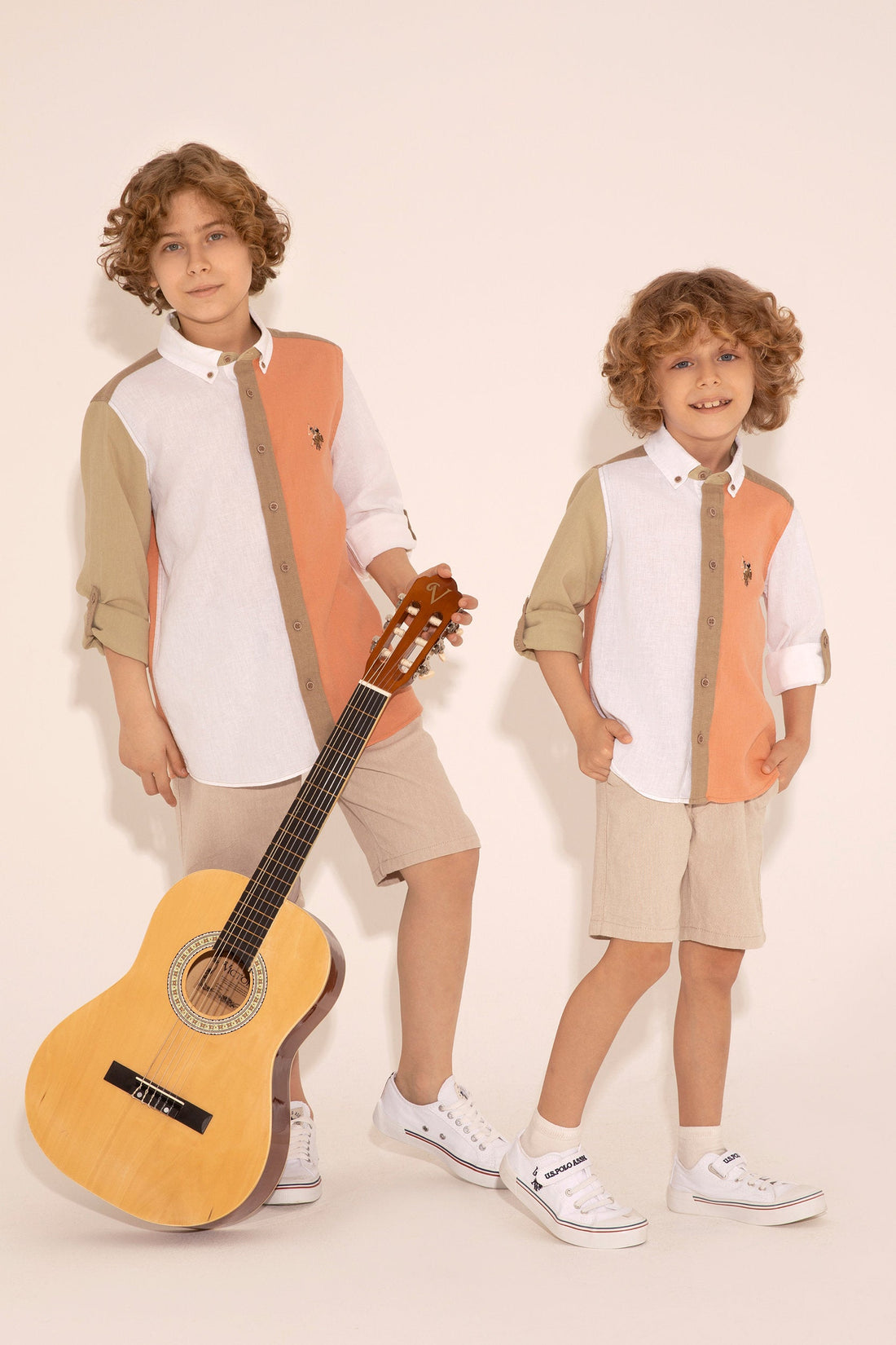 Multi-Color Button Down Shirt_G083SZ0040 1839748_VR047_02