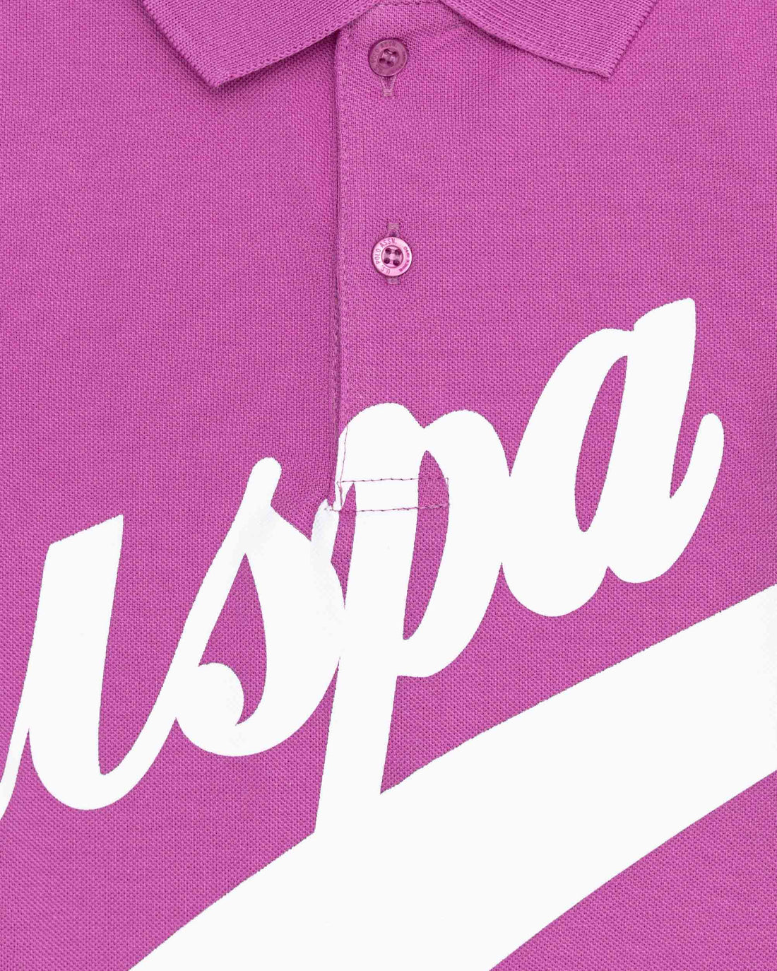 Mauve Polo Neck T-Shirt U.S. Polo Assn.
