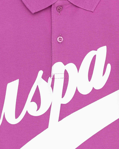Mauve Polo Neck T-Shirt U.S. Polo Assn.