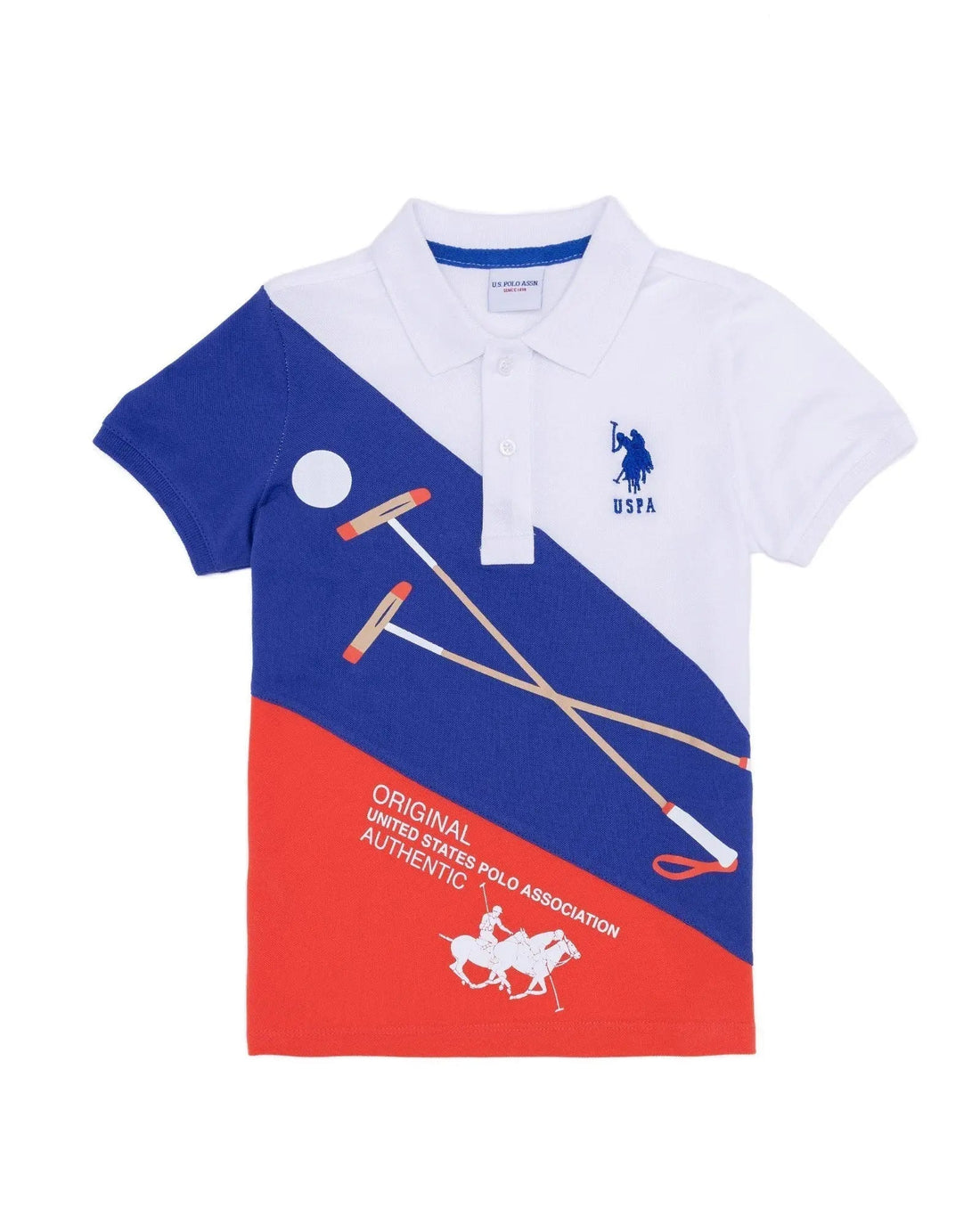 White Polo Neck T-Shirt - BEVAVA