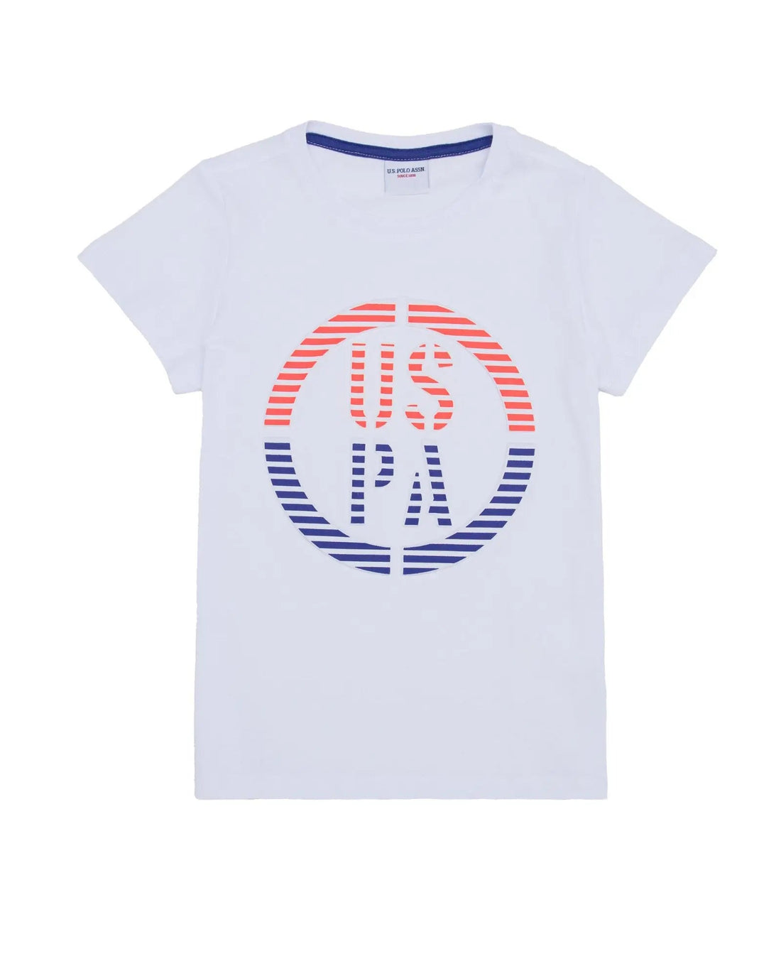 White Crew Neck T-Shirt - BEVAVA