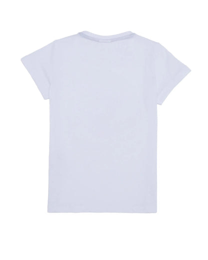 White Crew Neck T-Shirt - BEVAVA