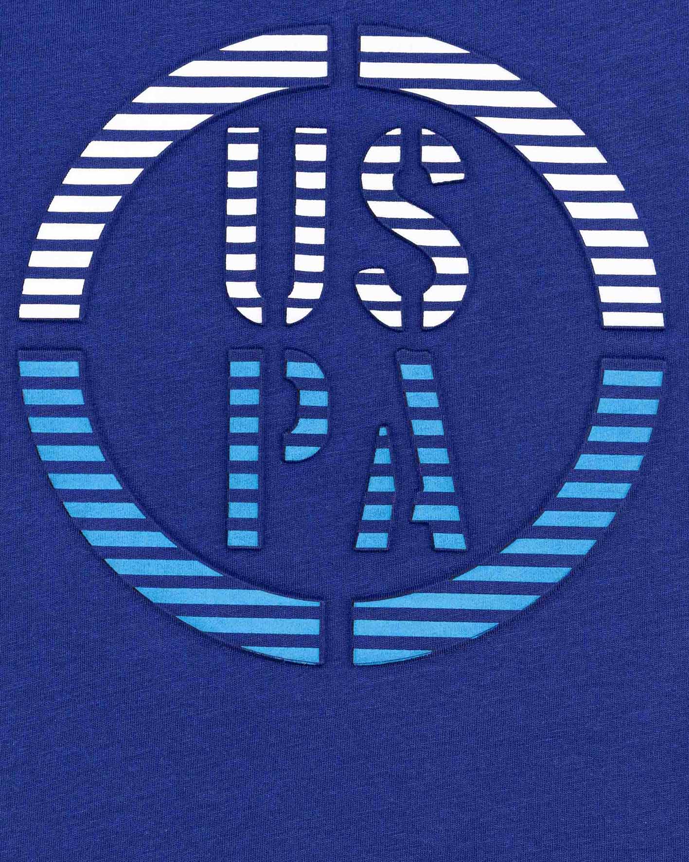 Blue Crew Neck T-Shirt - BEVAVA