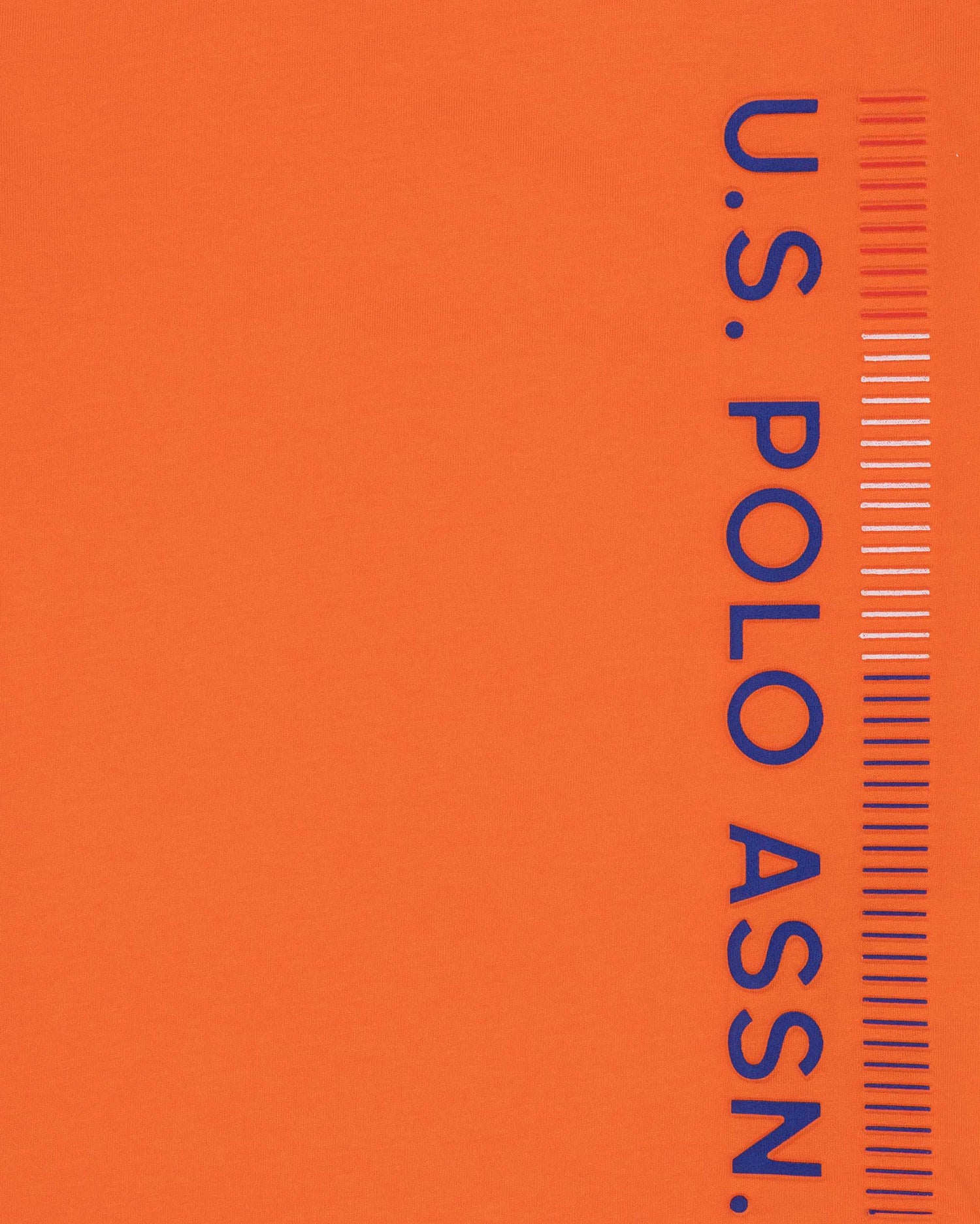 Orange Crew Neck T-Shirt U.S. Polo Assn.