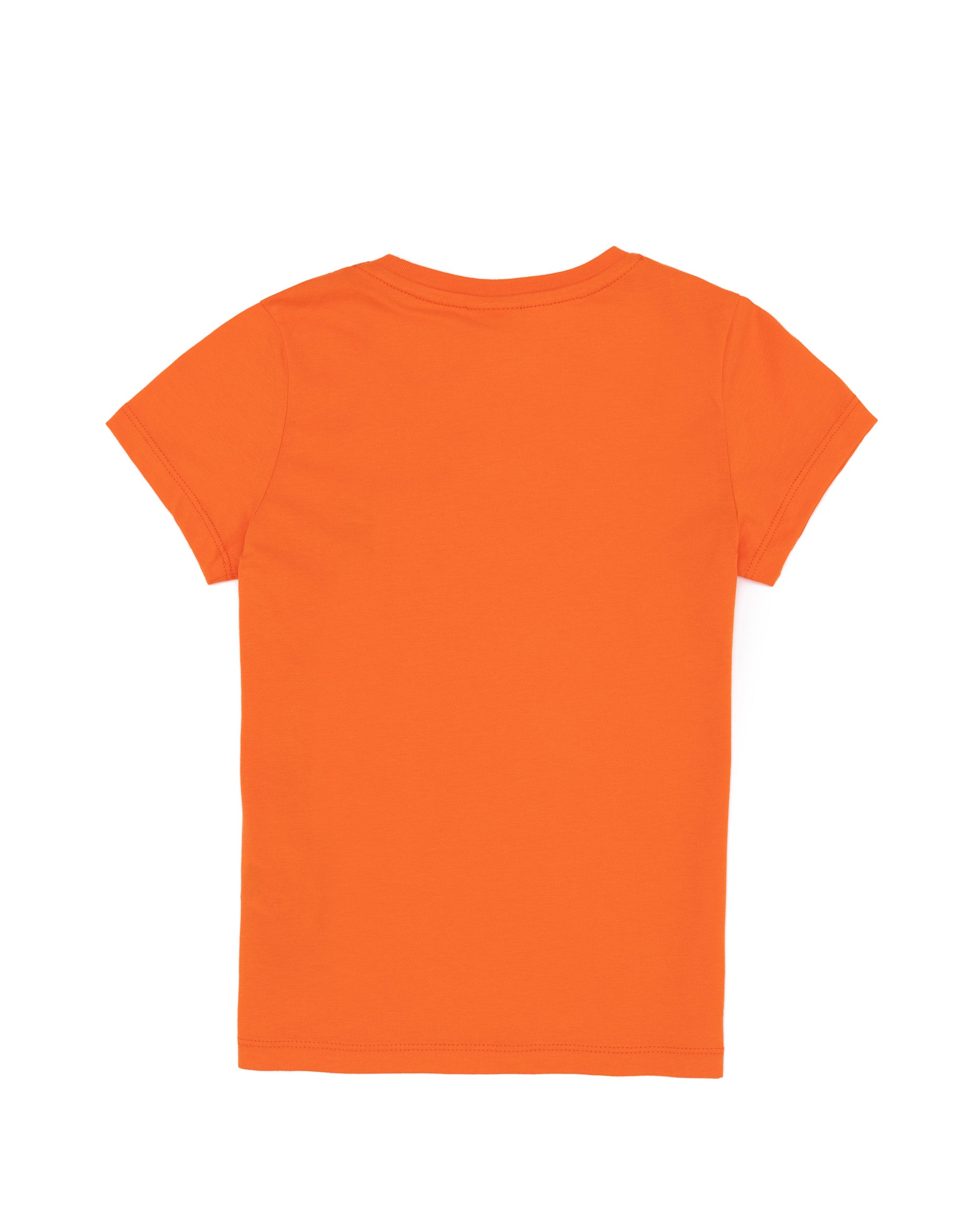 Orange Crew Neck T-Shirt U.S. Polo Assn.