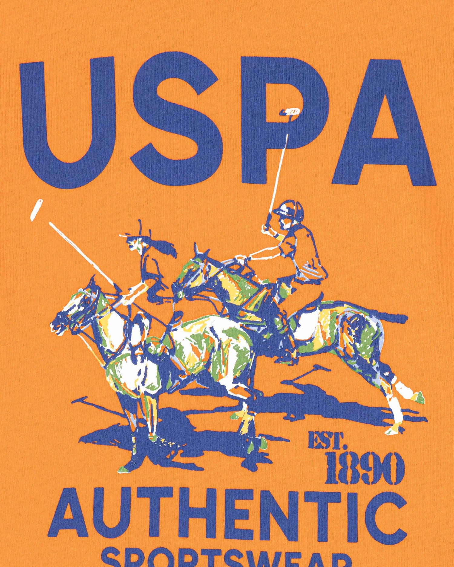 Orange T-Shirt U.S. Polo Assn.