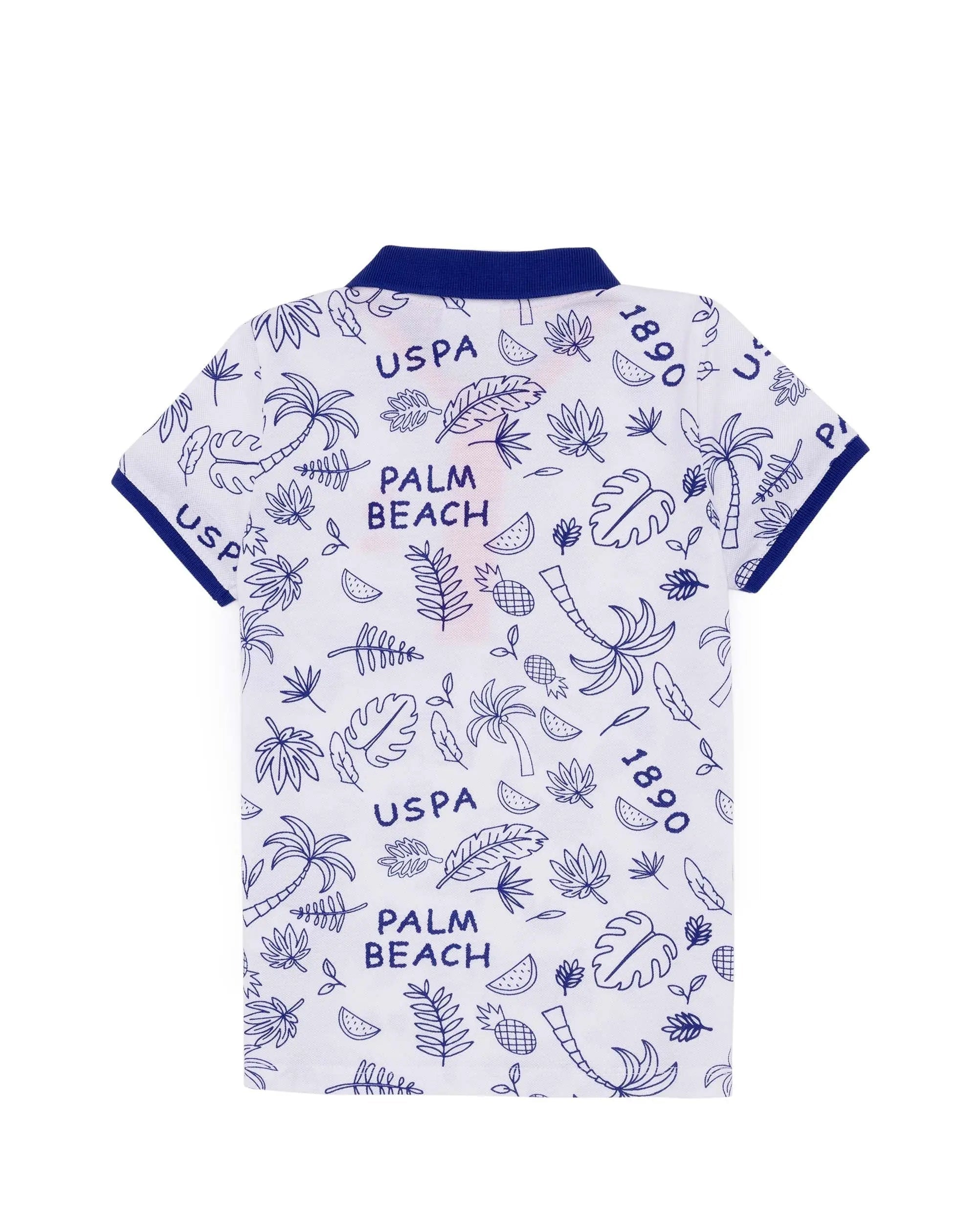 White Polo Neck T-Shirt - BEVAVA