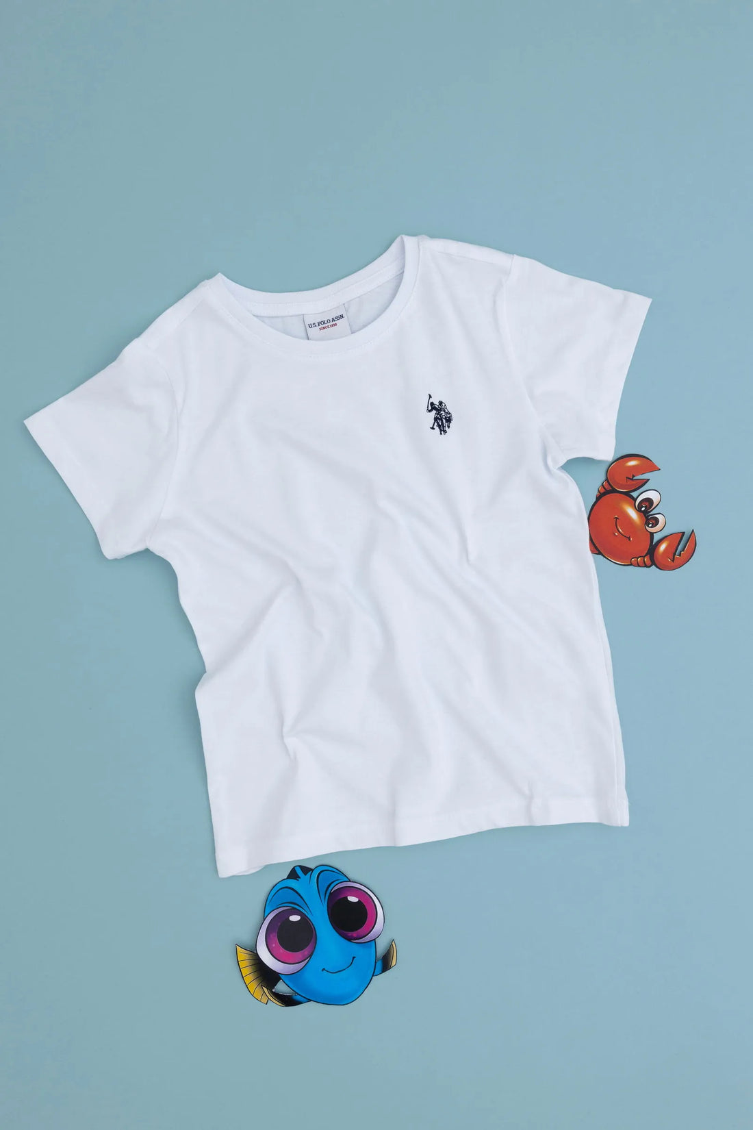 U.S. Polo Assn. White Boys White T-Shirt SKU: G083SZ0110 2084882_VR013 Image 01