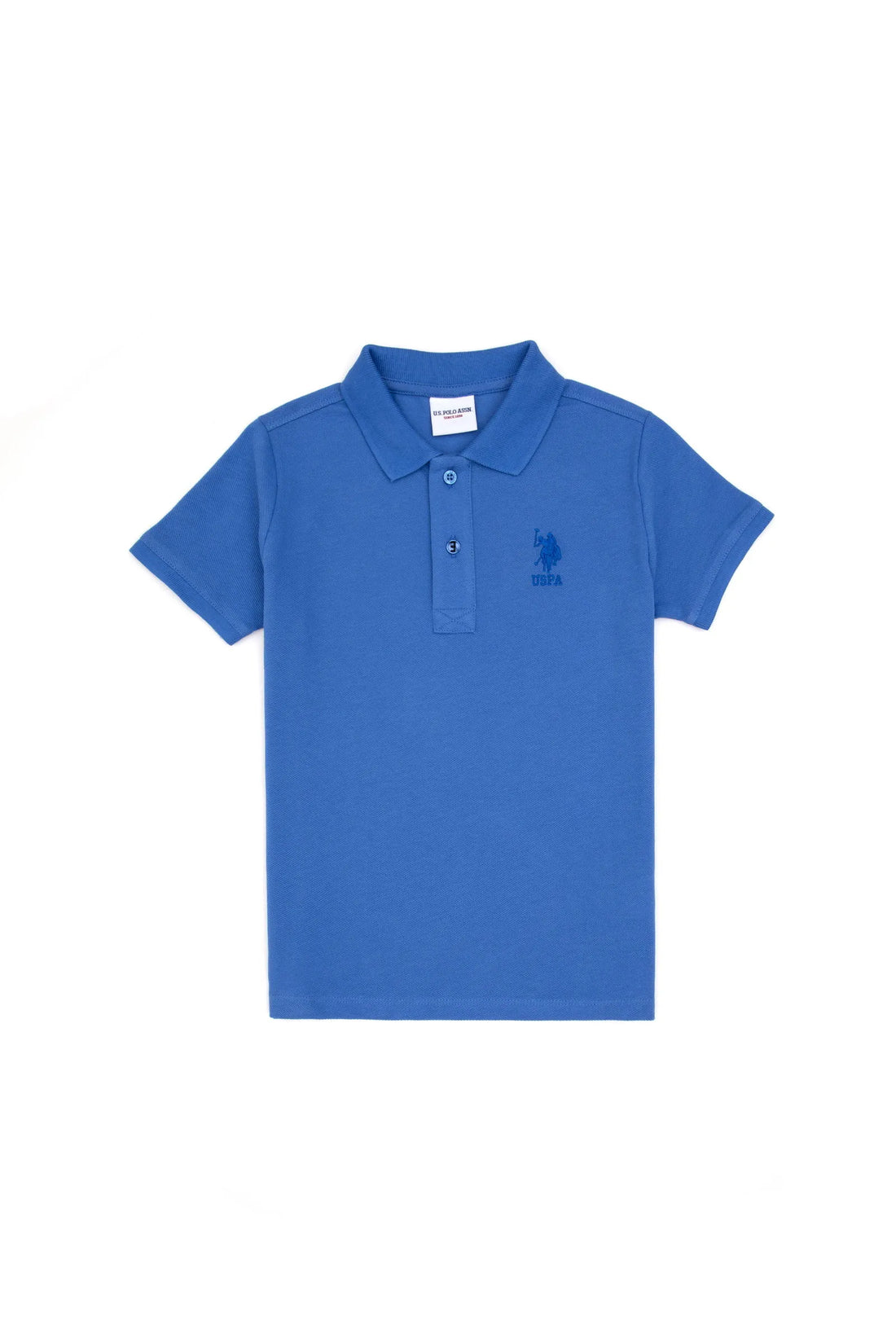U.S. Polo Assn. Indigo Boys Indigo Polo Shirt SKU: G083SZ0110 2084894_VR028 Image 01
