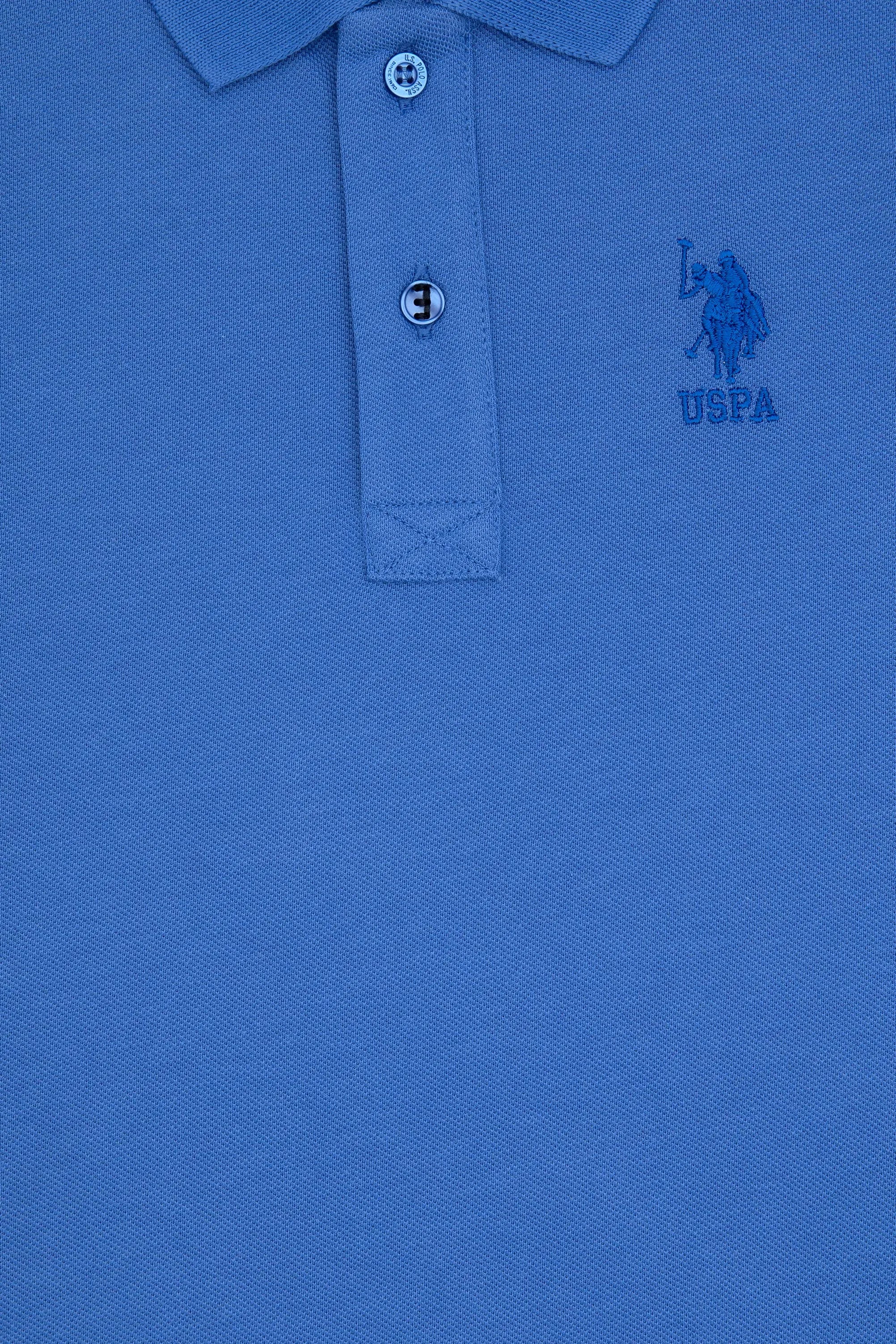 U.S. Polo Assn. Indigo Boys Indigo Polo Shirt SKU: G083SZ0110 2084894_VR028 Image 03