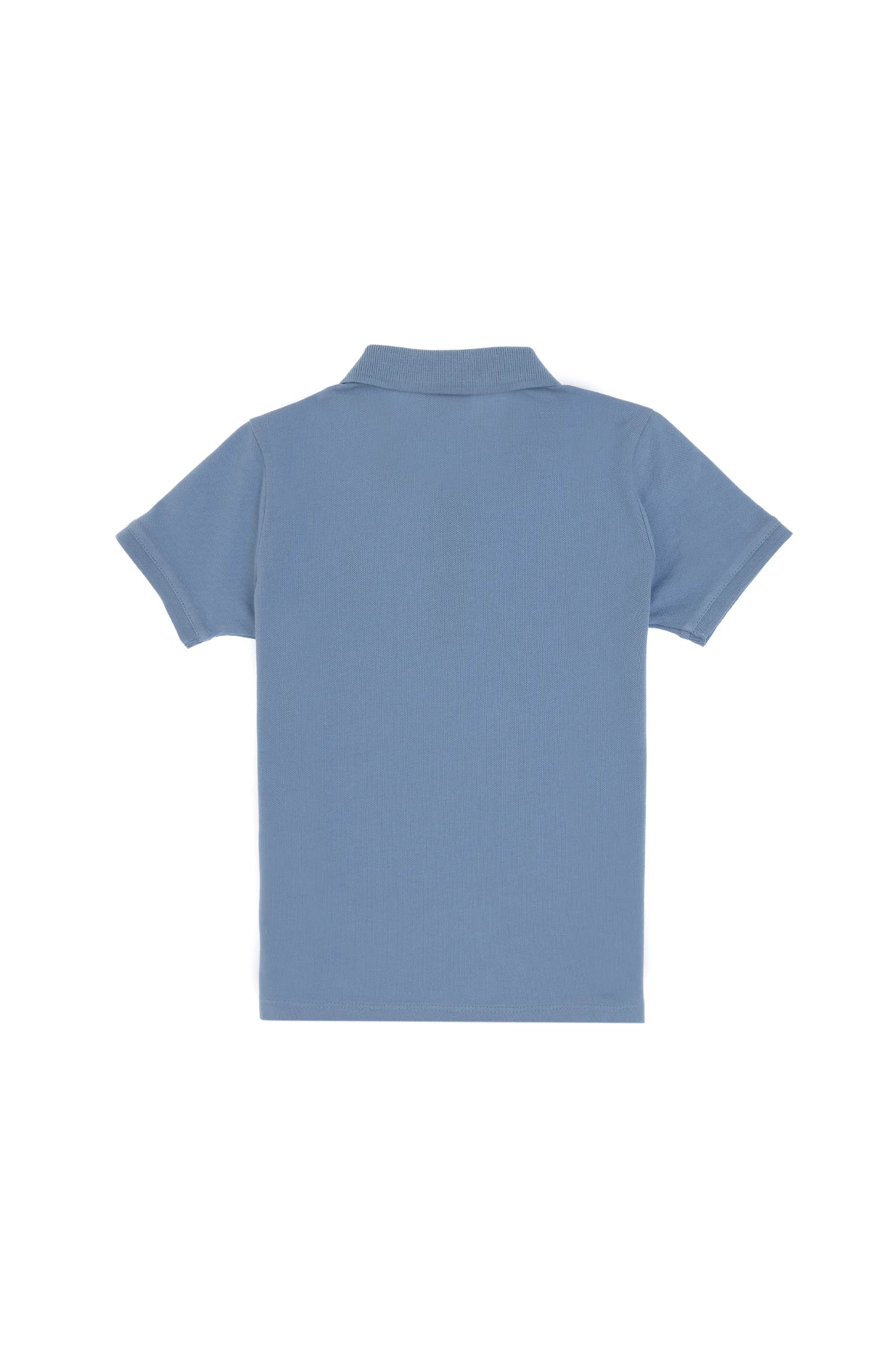 U.S. Polo Assn. Blue Boys Blue Polo Shirt SKU: G083SZ0110 2084894_VR036 Image 02