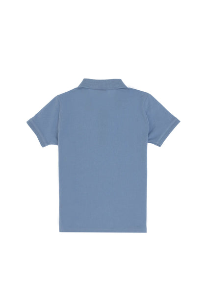 U.S. Polo Assn. Blue Boys Blue Polo Shirt SKU: G083SZ0110 2084894_VR036 Image 02