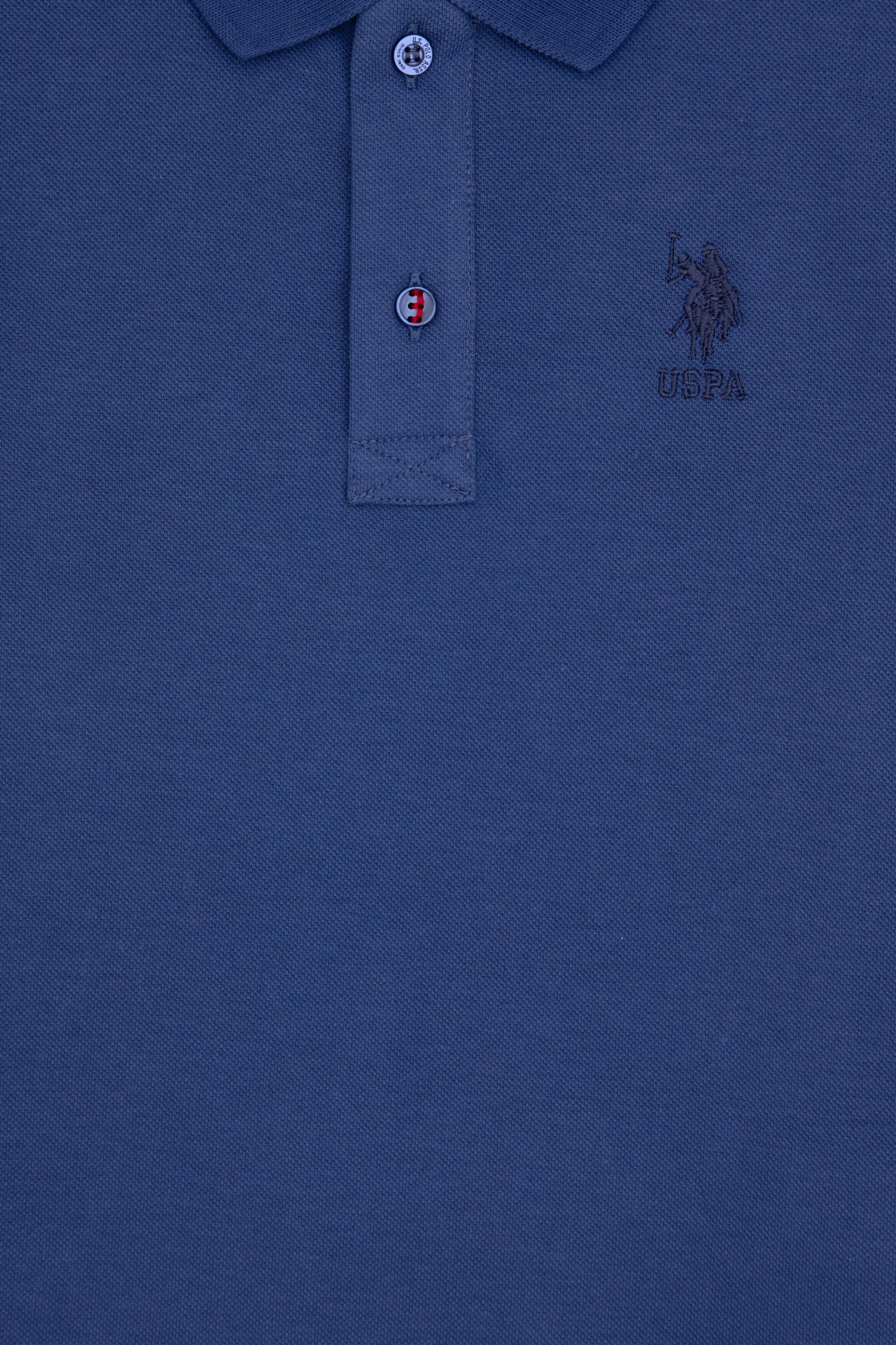 U.S. Polo Assn. Light Navy Boys Light Navy Polo Shirt SKU: G083SZ0110 2084894_VR059 Image 03
