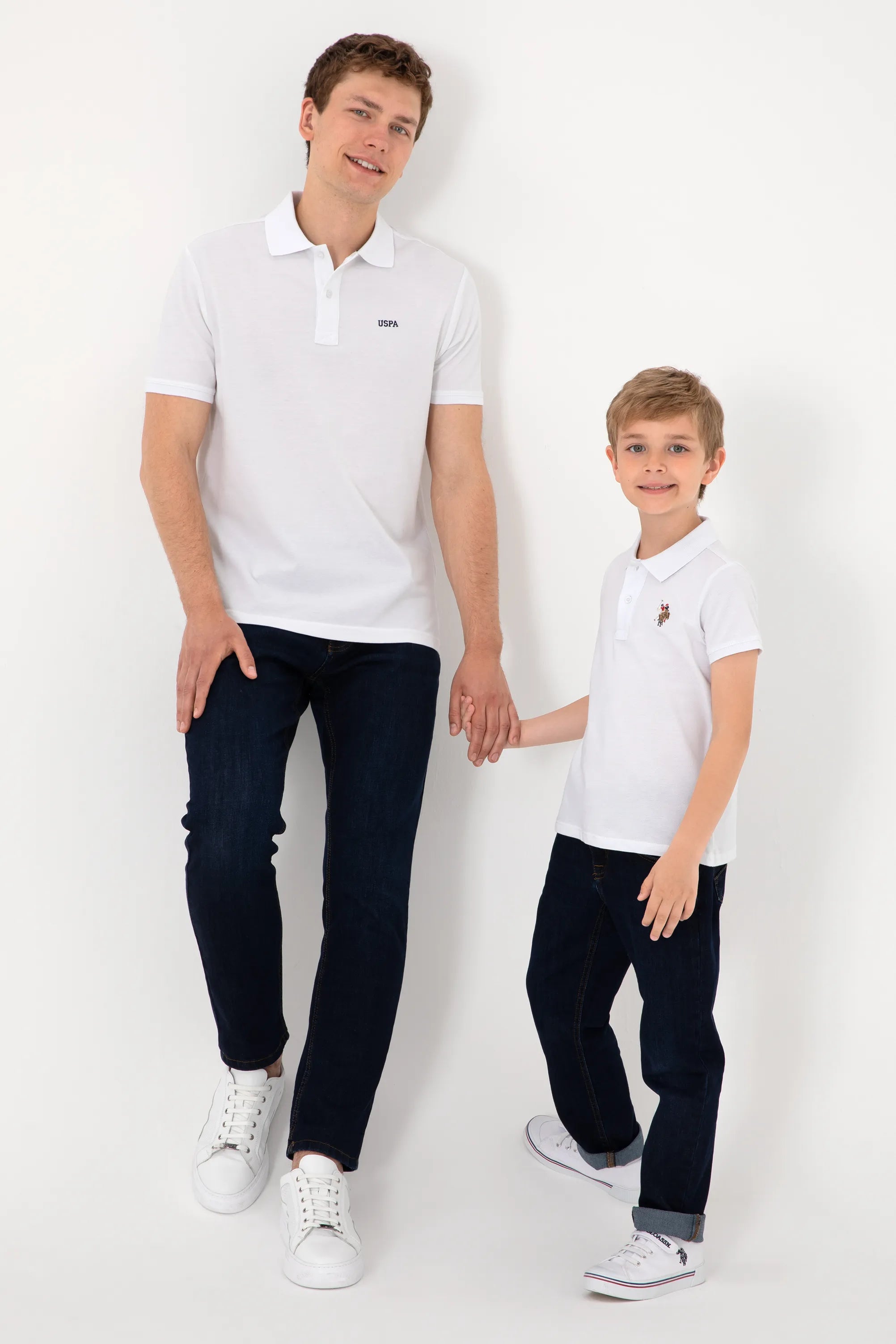 U.S. Polo Assn. White Boys White Polo Shirt SKU: G083SZ0110 2188971_VR013 Image 02