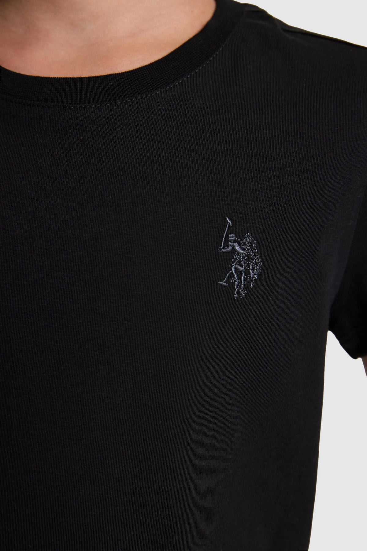 U.S. Polo Assn. Black Boys Black Short Sleeve T-Shirt SKU: G083SZ0110 PU-8661_VR046 Image 06