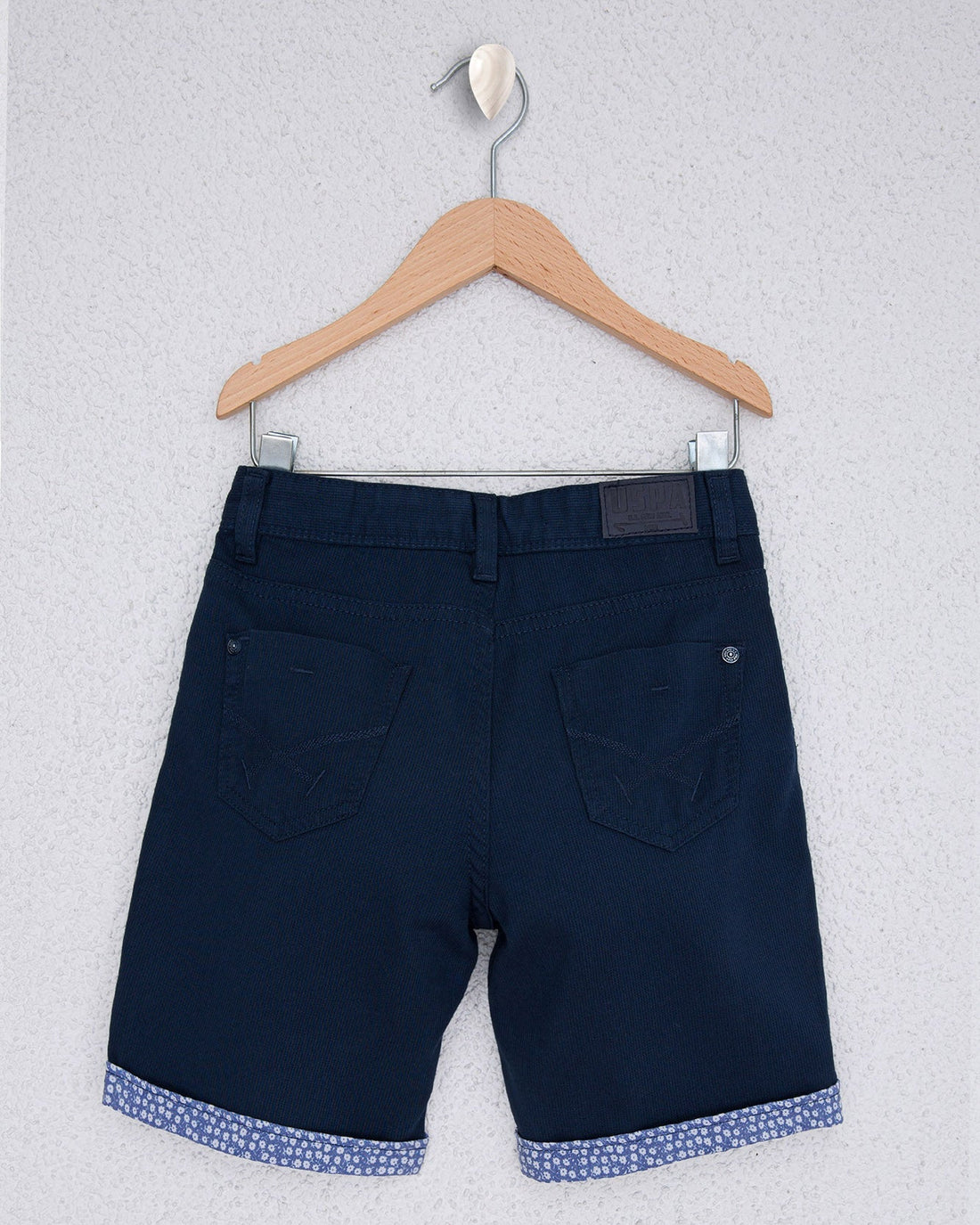 Dark Blue Woven Bermuda Capri U.S. Polo Assn.