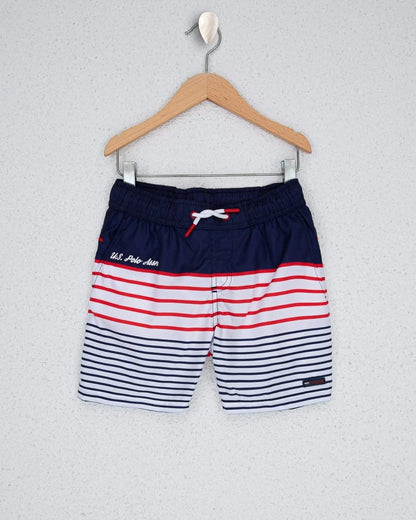 Dark Blue Swimming Trunks - BEVAVA
