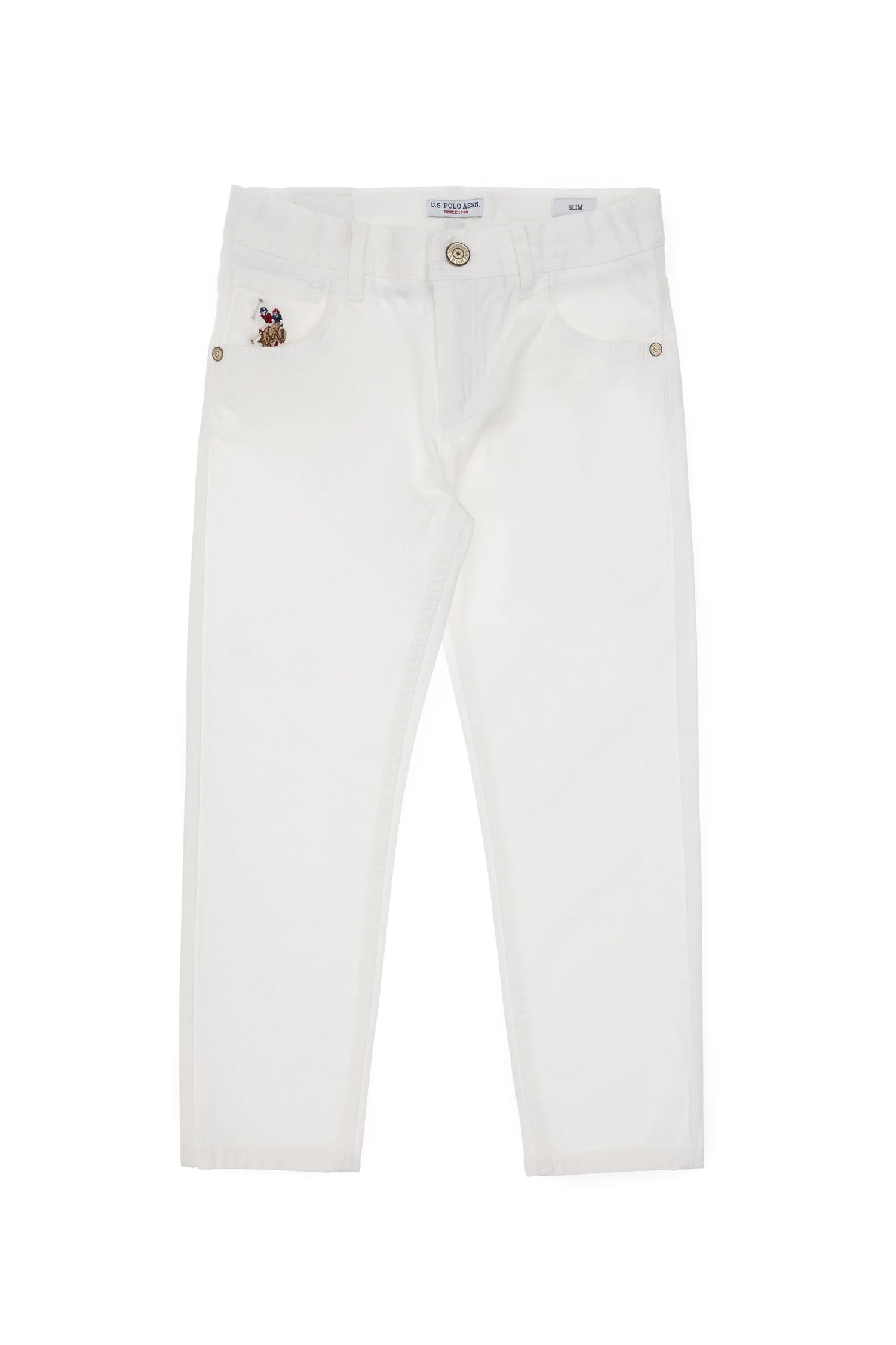U.S. Polo Assn. White Boys White Chinos SKU: G083SZ0780 2109059_VR013 Image 03