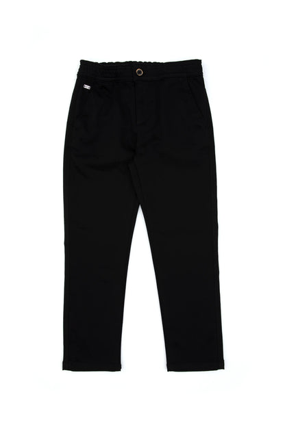 U.S. Polo Assn. Black Boys Black Slim Fit Twill Chino Trousers SKU: G083SZ0780 2262040_VR046 Image 02