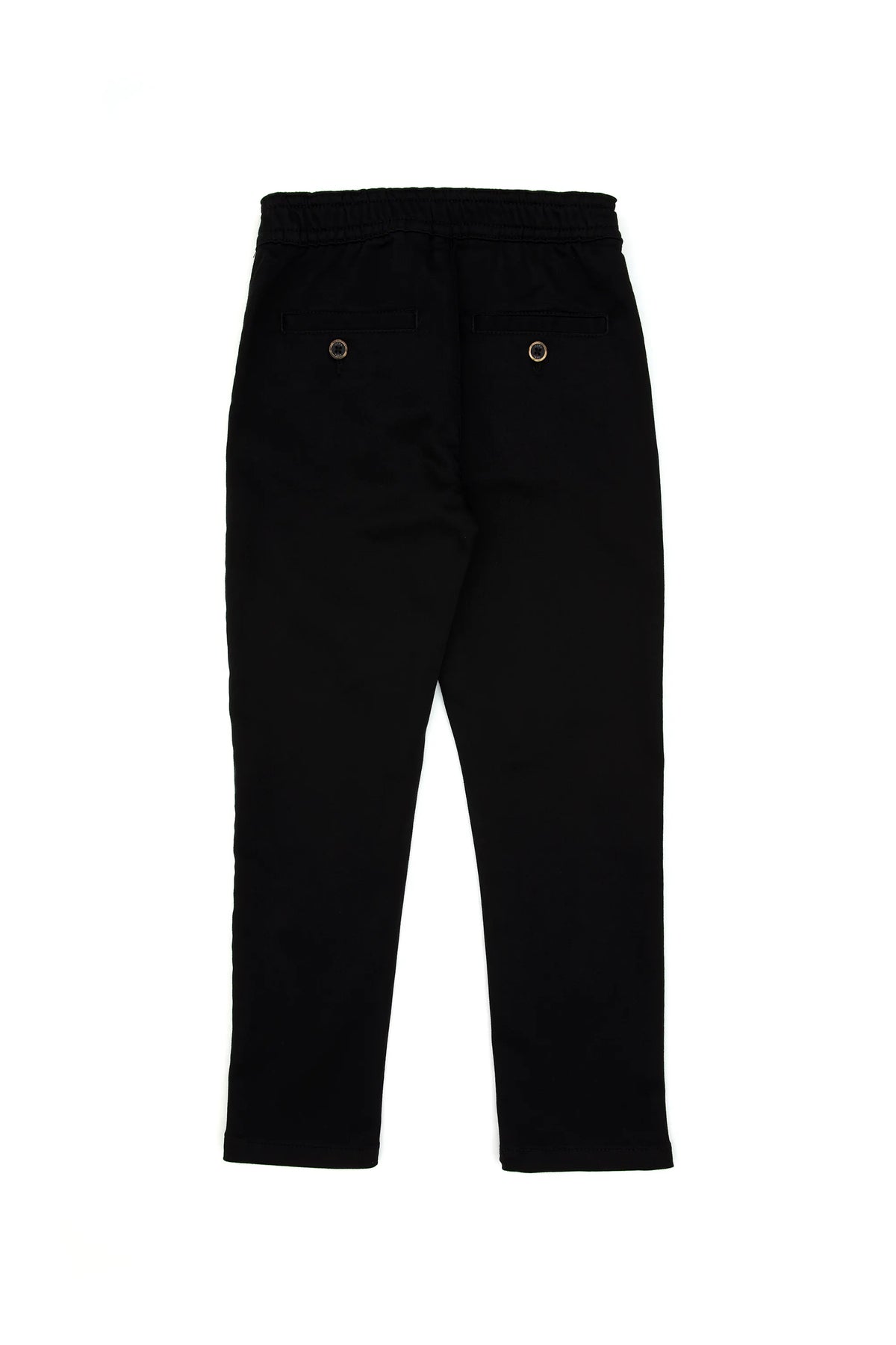 U.S. Polo Assn. Black Boys Black Slim Fit Twill Chino Trousers SKU: G083SZ0780 2262040_VR046 Image 03