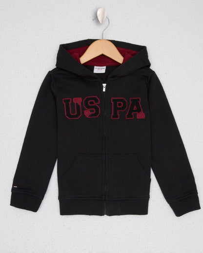 Black Sweat Shirt U.S. Polo Assn.